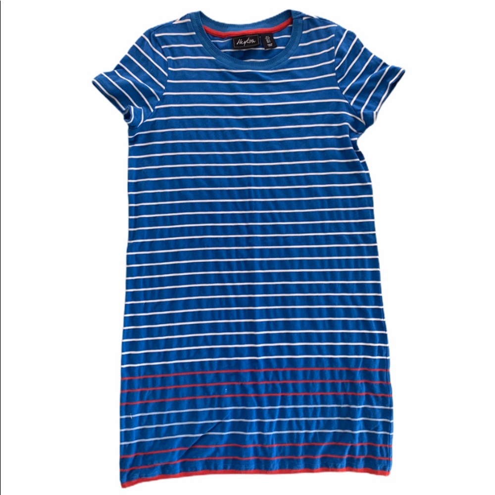 Striped t shirt dress by Heyton Small